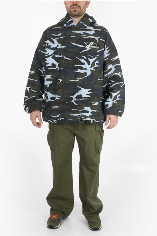  웰던 후드 티셔츠 WD JP1 22 015 UKK Multicolor - WE11DONE