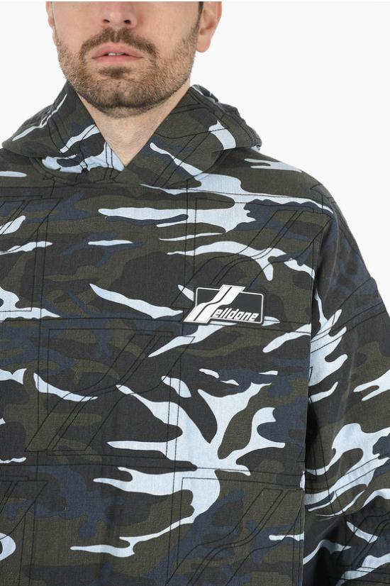  웰던 후드 티셔츠 WD JP1 22 015 UKK Multicolor - WE11DONE