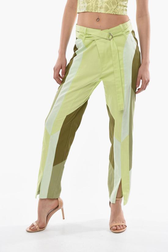  키코 코스타디노브 스트레이트 팬츠 KKWSS22T02 05 Green