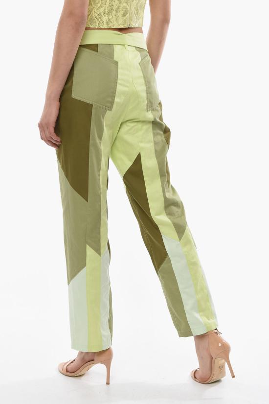  키코 코스타디노브 스트레이트 팬츠 KKWSS22T02 05 Green - KIKO KOSTADINOV