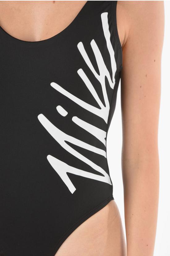  나이키 원피스 수영복 NESSC250 001 Black - NIKE