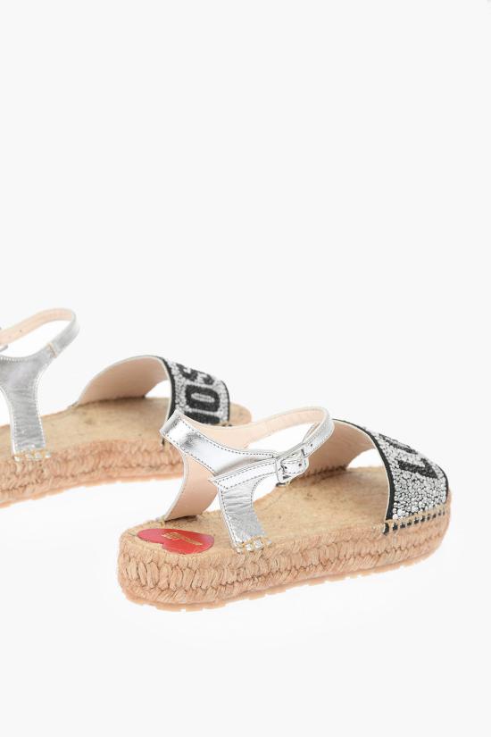  모스키노 샌들 JA16053G0CJB0902 Silver - MOSCHINO