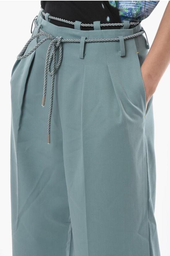  앤더슨벨 팔라초 팬츠 PS22APA517W BLUE Blue - ANDERSSON BELL