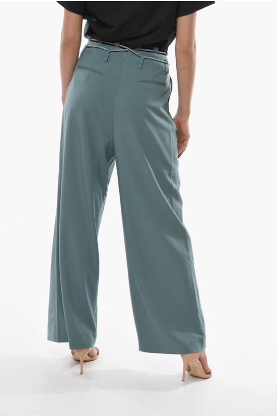  앤더슨벨 팔라초 팬츠 PS22APA517W BLUE Blue - ANDERSSON BELL