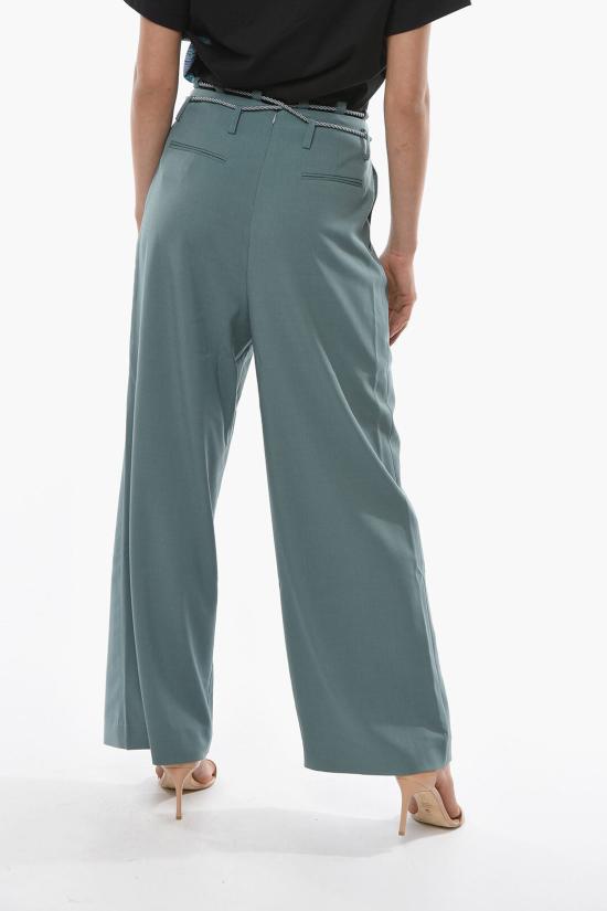  앤더슨벨 팔라초 팬츠 PS22APA517W BLUE Blue - ANDERSSON BELL