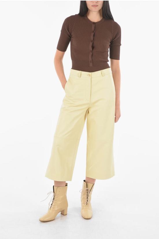  홀츠베일러 팔라초 팬츠 12681 0 1151 Yellow - HOLZWEILER