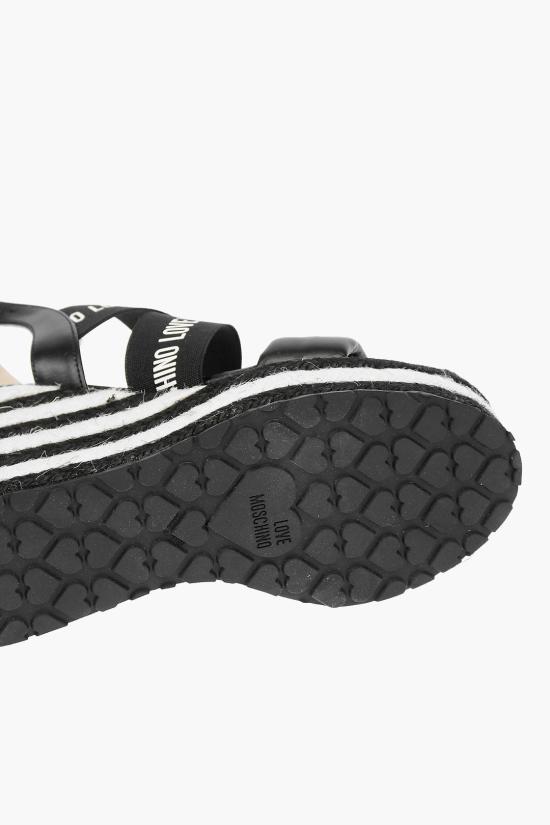  모스키노 힐/펌프스 JA1606BI0CJC0000 Black & White - MOSCHINO