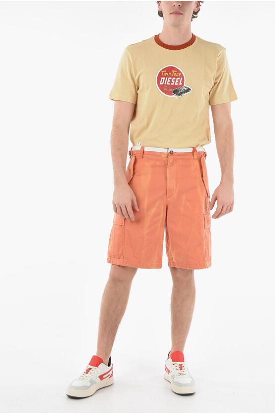  디젤 숏팬츠 A03685 0TDAI 3BT Orange - DIESEL