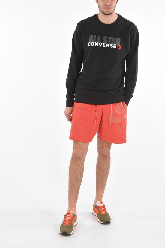  컨버스 긴팔 티셔츠 10024193 A01 Black - CONVERSE