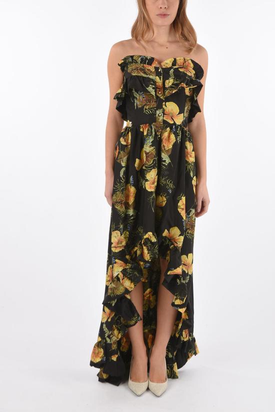  필립 플레인 롱 원피스 F18C WRG0751 PTE104N 0209 Giallo, Nero