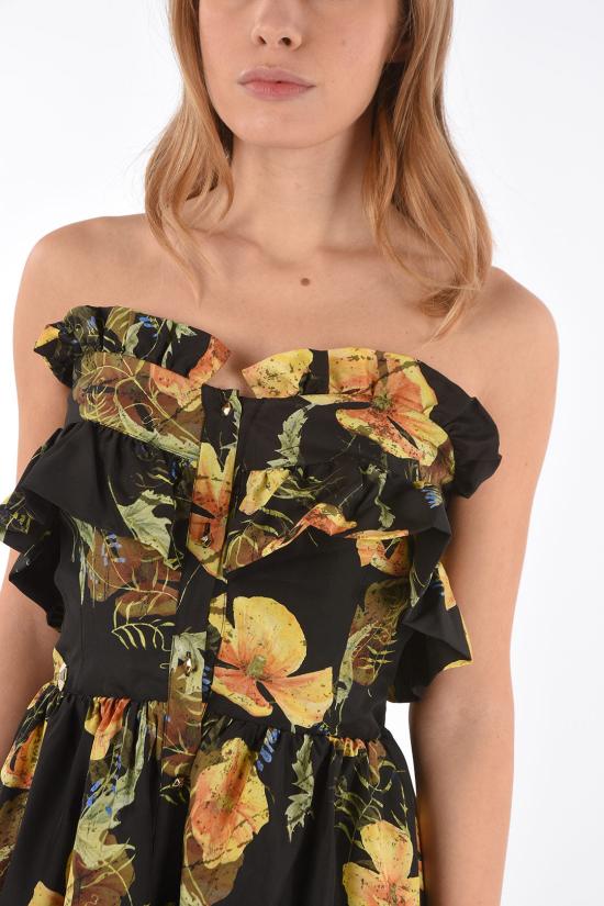  필립 플레인 롱 원피스 F18C WRG0751 PTE104N 0209 Giallo, Nero - PHILIPP PLEIN