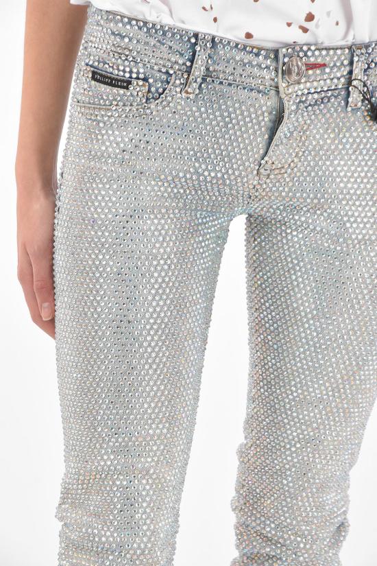  필립 플레인 데님 팬츠 S19C WDT0980 PDE004N 07IL Blue - PHILIPP PLEIN