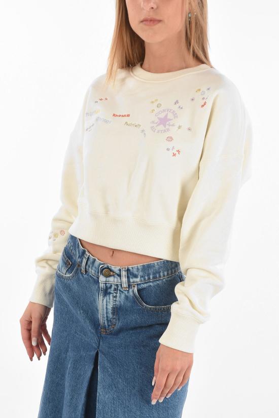  컨버스 긴팔 티셔츠 10024229 A01 White