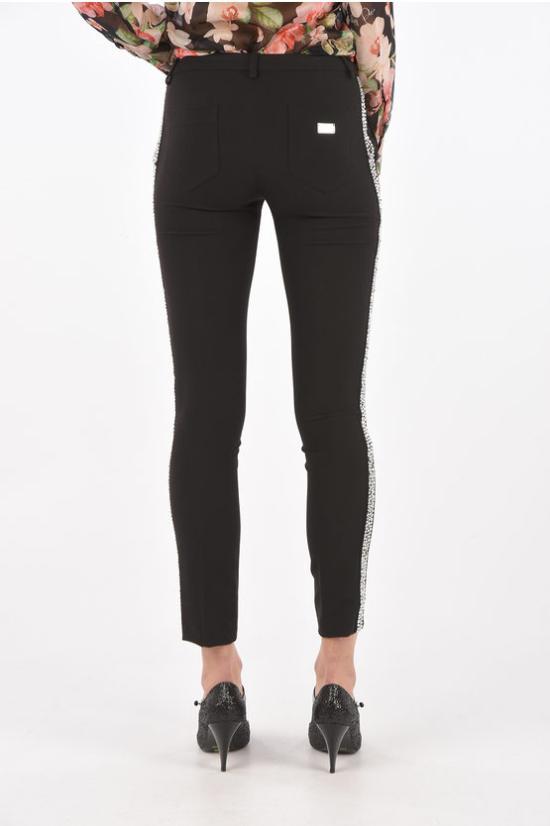  필립 플레인 레깅스 F18C WRT0412 PTE109N 02 Black - PHILIPP PLEIN