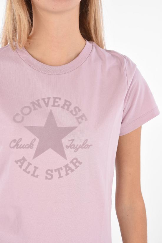  컨버스 반팔 티셔츠 10023334 A03 Pink - CONVERSE