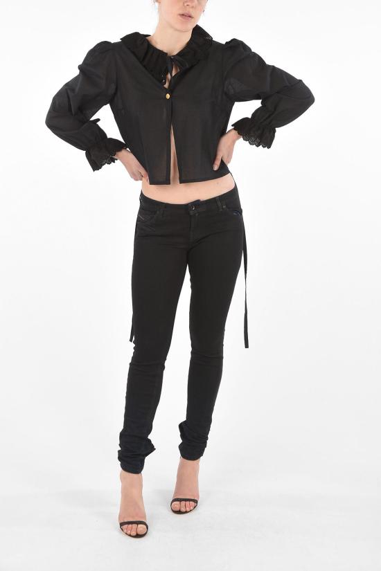  오로르 반 밀헴 블라우스 IRISSI BLK Black - AURORE VAN MILHEM