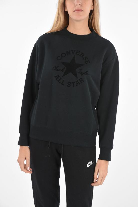  컨버스 긴팔 티셔츠 10023335 A01 Black