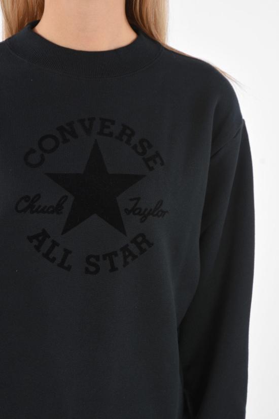  컨버스 긴팔 티셔츠 10023335 A01 Black - CONVERSE