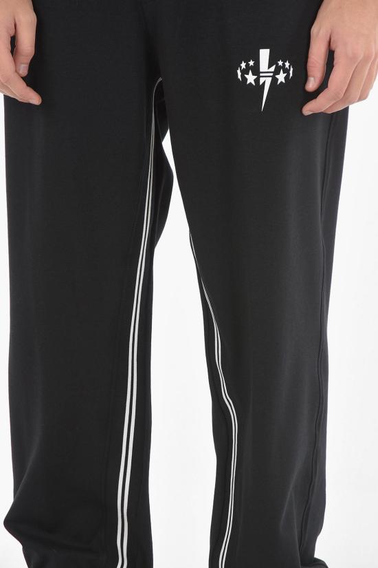  닐바렛 트레이닝/조거 팬츠 PBJP027A S571S 042 Black - NEIL BARRETT