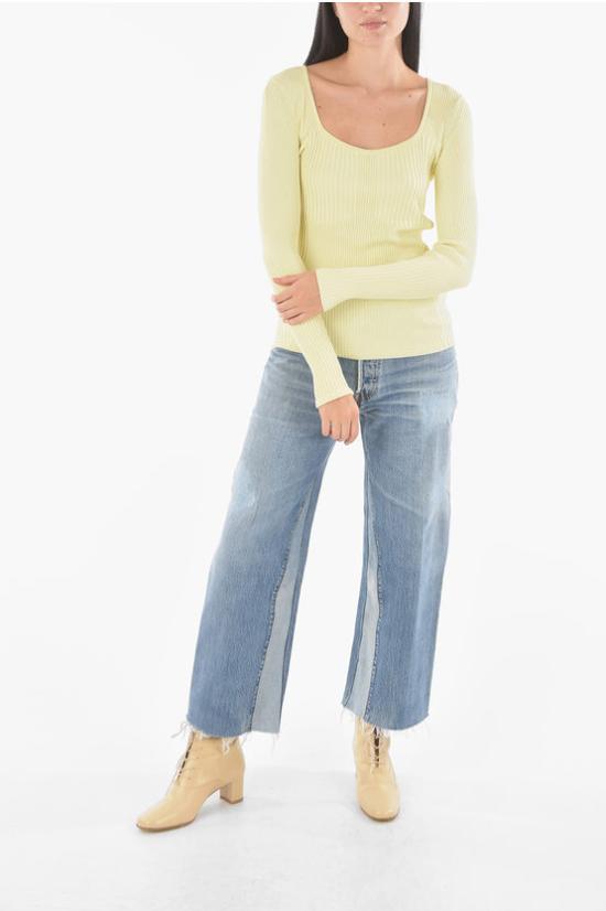  에어론 긴팔 티셔츠 TO325 363 740 Yellow - AERON