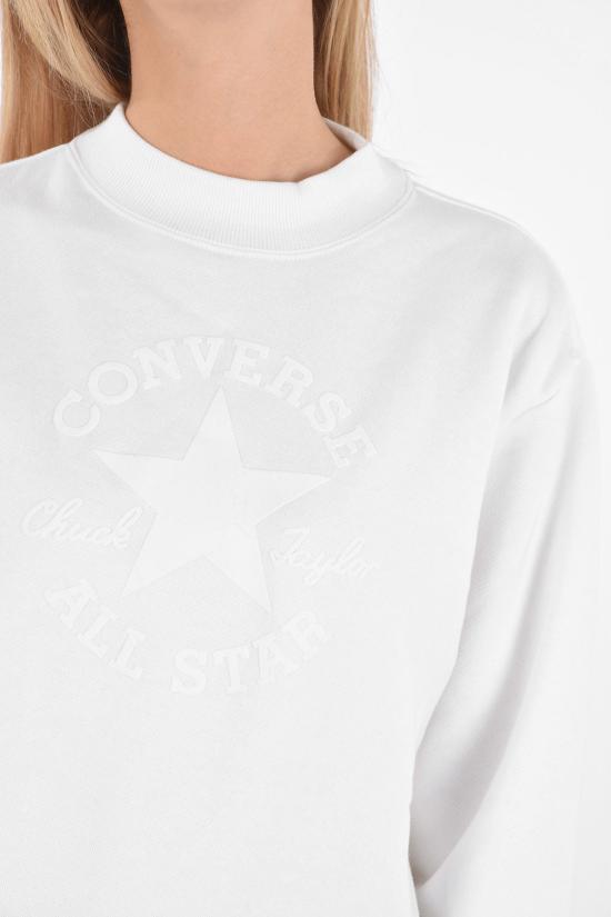  컨버스 긴팔 티셔츠 10023335 A02 White - CONVERSE