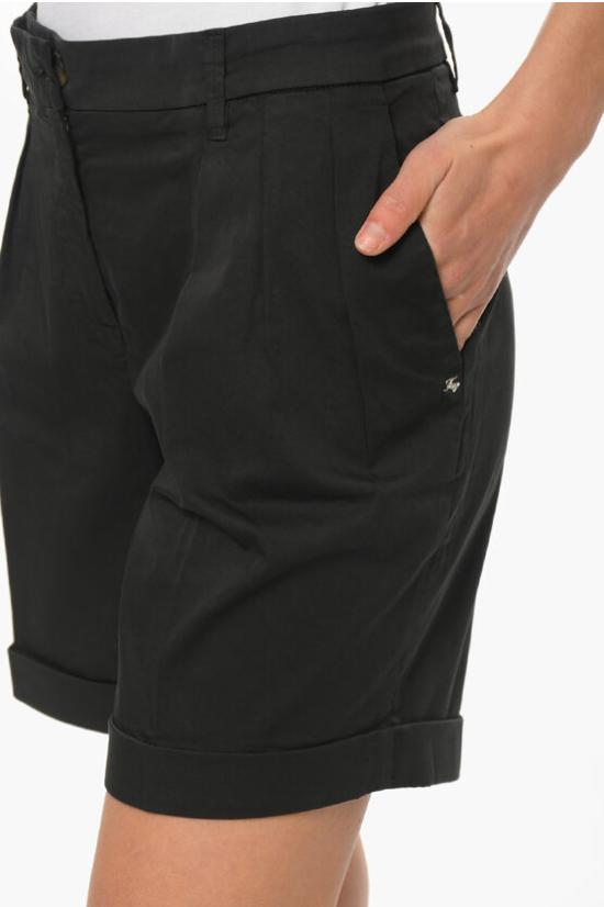  페이 / 여성 데님 숏팬츠 반바지 NTW834054T GUP B999 Black BPG - FAY