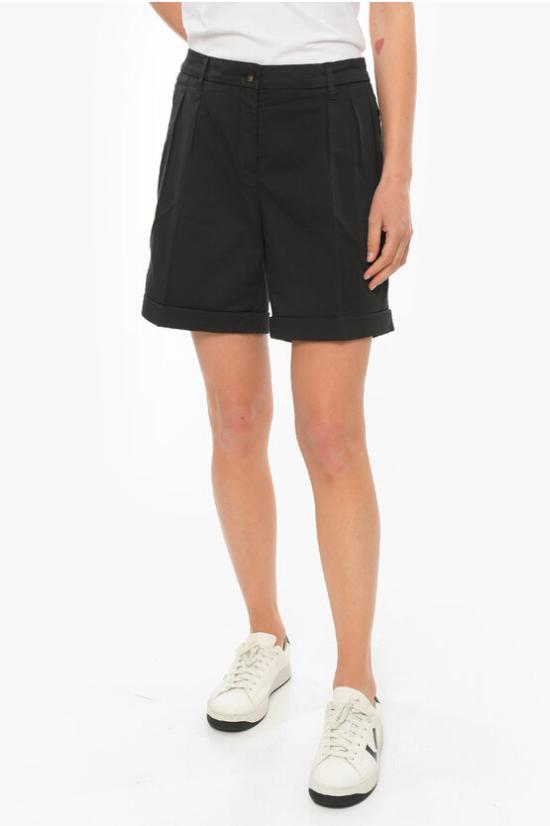  페이 / 여성 데님 숏팬츠 반바지 NTW834054T GUP B999 Black BPG - FAY