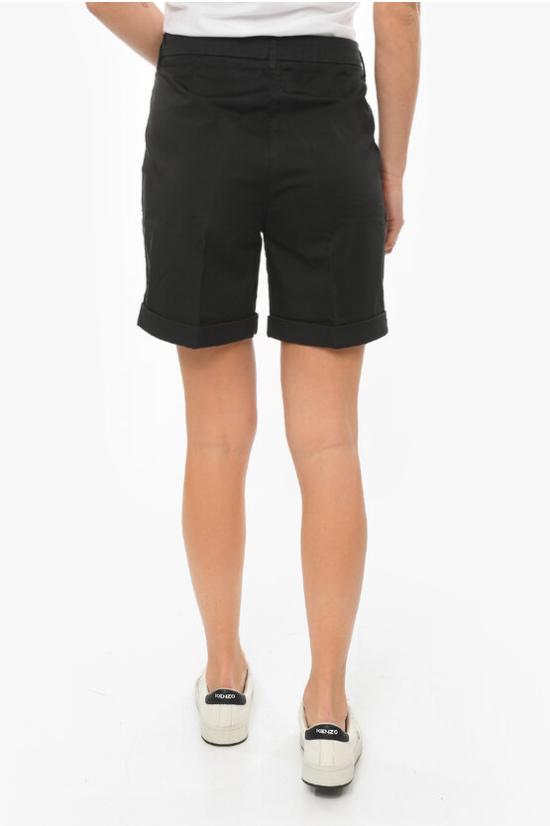  페이 / 여성 데님 숏팬츠 반바지 NTW834054T GUP B999 Black BPG - FAY