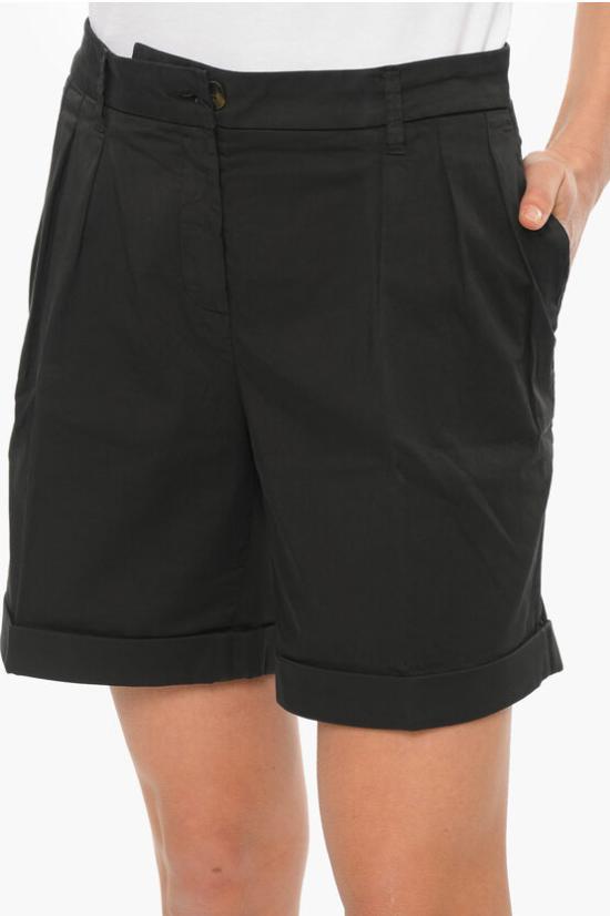  페이 / 여성 데님 숏팬츠 반바지 NTW834054T GUP B999 Black BPG - FAY