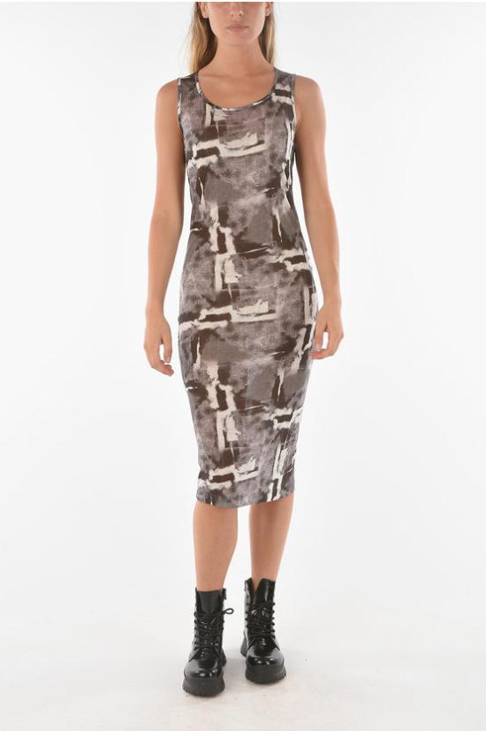  익소스 미디 원피스 K20I25160S037MO GRAFITE Gray