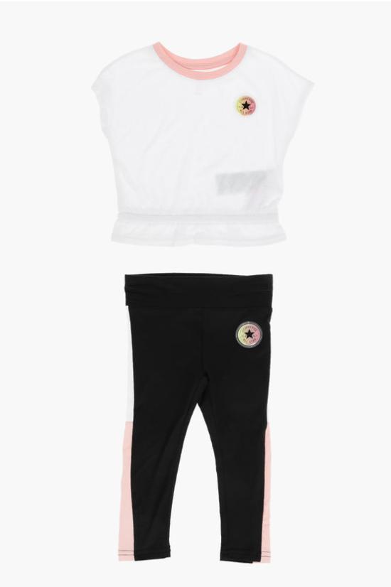  [키즈] 컨버스 캐주얼 세트 3CC962 023 Black White