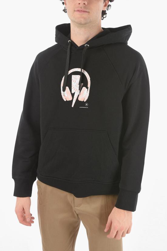  닐바렛 후드 티셔츠 BJS060S S514S 3293 Black