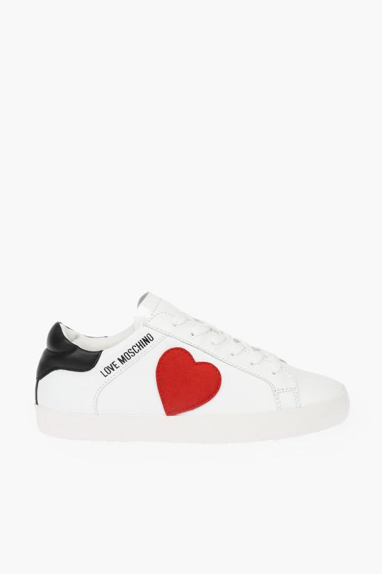  모스키노 스니커즈 JA15402G1EI4310A Rosso Bianco e Nero - MOSCHINO