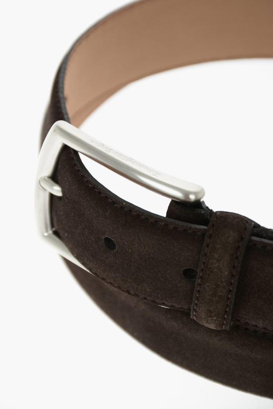  에르메네질도제냐 가죽 벨트 J1261B B3CT3G TDM Brown - ERMENEGILDO ZEGNA