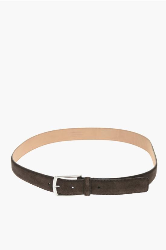  에르메네질도제냐 가죽 벨트 J1261B B3CT3G TDM Brown - ERMENEGILDO ZEGNA