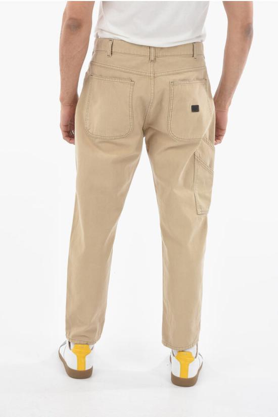  익소스 스트레이트 팬츠 J22E70028 AL CORDA Beige - IXOS