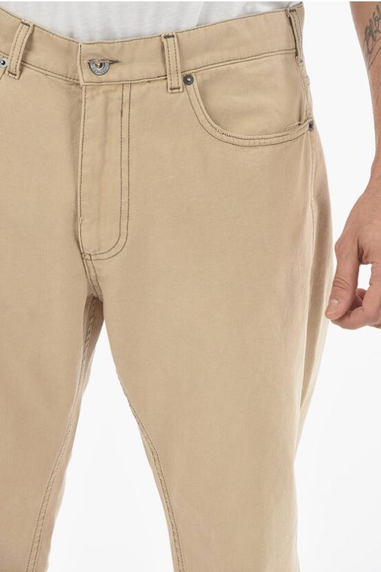  익소스 스트레이트 팬츠 J22E70028 AL CORDA Beige - IXOS