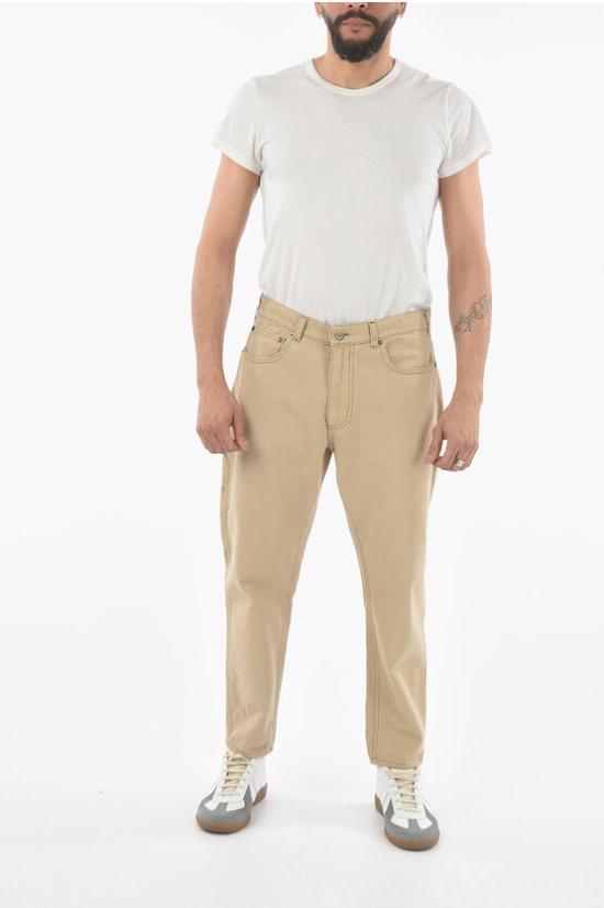  익소스 스트레이트 팬츠 J22E70028 AL CORDA Beige - IXOS