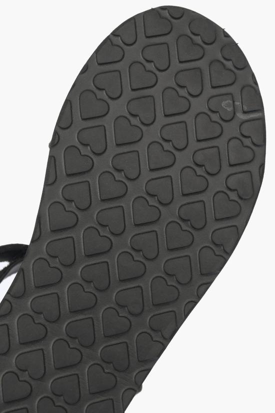  모스키노 샌들 JA16013G1EI20000 Black - MOSCHINO