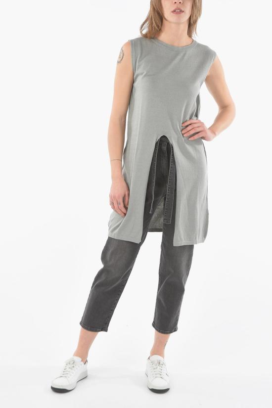  익소스 민소매 티셔츠 Z22E20404 CA PERLA Gray - IXOS