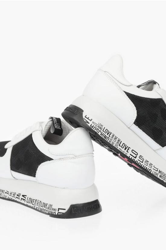  모스키노 스니커즈 JA15384G1EIA810A Black White - MOSCHINO