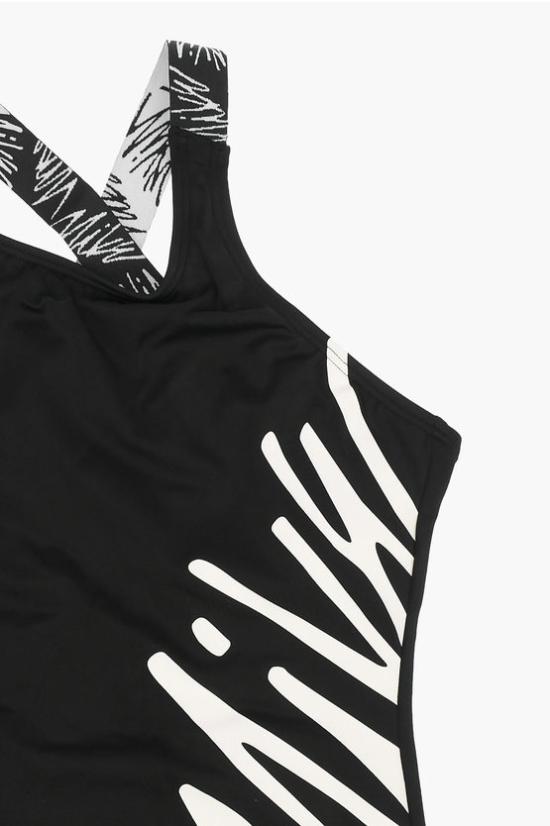  [키즈] 나이키 원피스 수영복 NESSC727 001 Black - NIKE