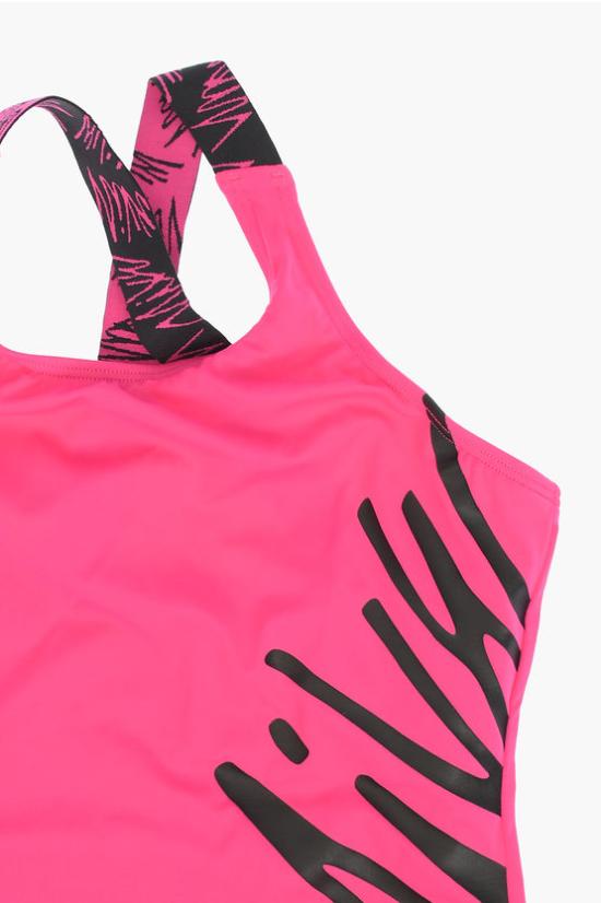  [키즈] 나이키 원피스 수영복 NESSC727 672 Nero Rosa - NIKE