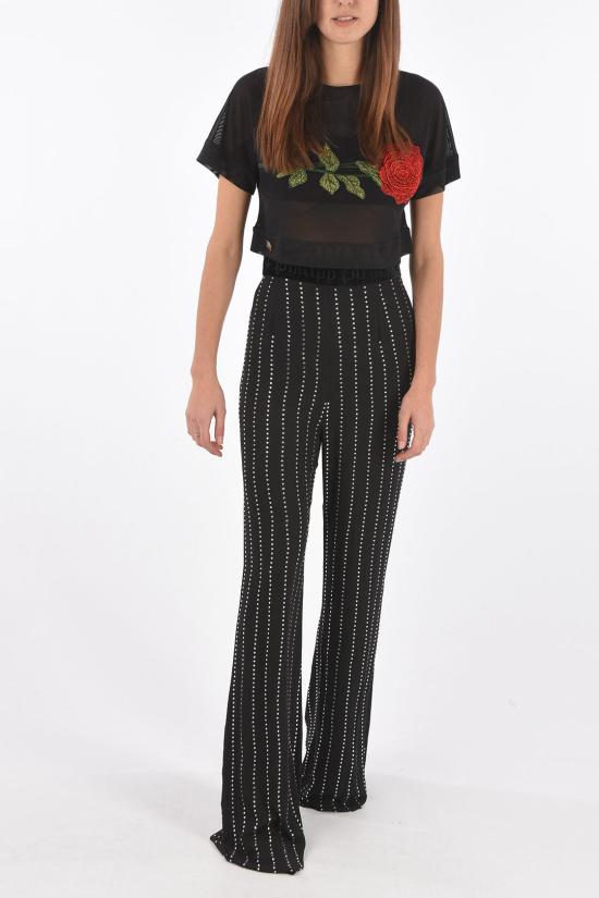  필립 플레인 스트레이트 스트레이트 팬츠 A18C WRT0493 PTE003N 02 Black - PHILIPP PLEIN