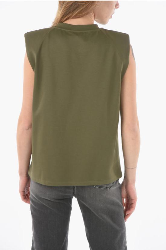  익소스 민소매 티셔츠 Z22E25196STA ARMY Green - IXOS