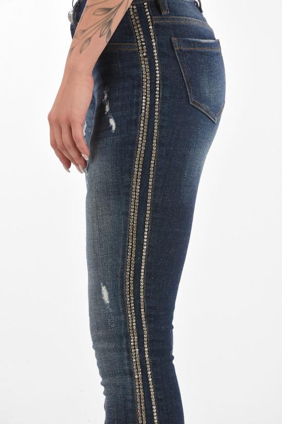  필립 플레인 데님 스트레이트 팬츠 스트레이트 팬츠 F18C WDT0769 PDE004N 14PA - PHILIPP PLEIN