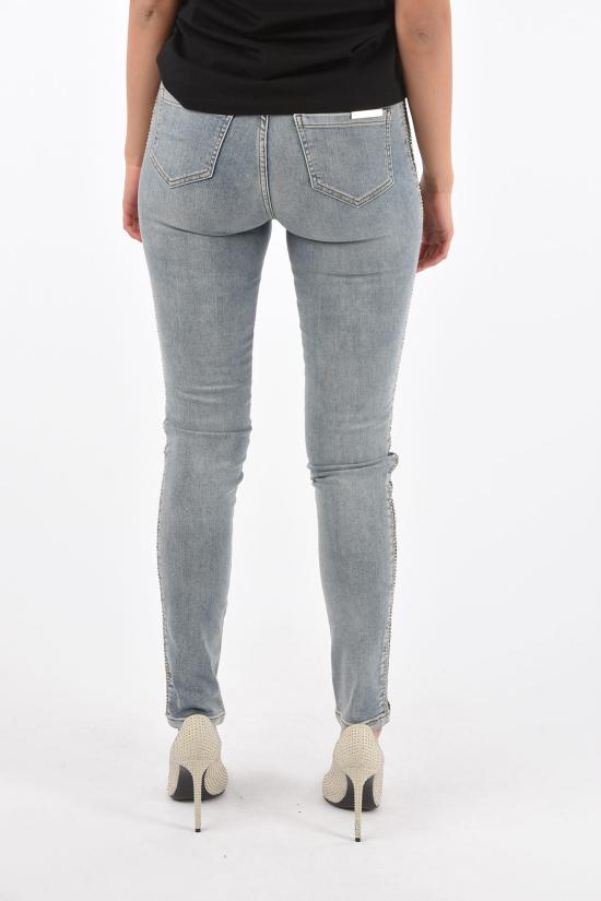  필립 플레인 데님 스트레이트 팬츠 스트레이트 팬츠 F18C WDT0769 PDE004N 10BB Blue - PHILIPP PLEIN