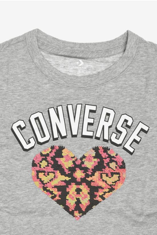  [키즈] 컨버스 티셔츠 4CB254 042 Gray - CONVERSE