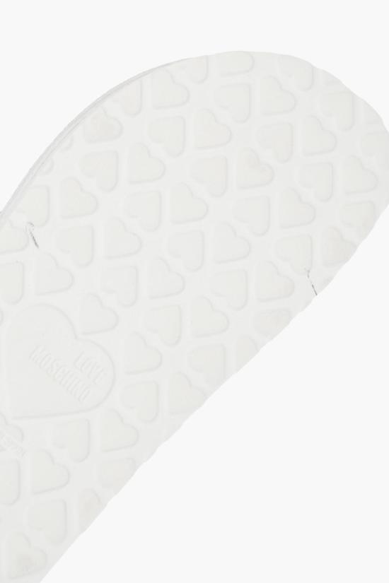  모스키노 뮬/슬리퍼 JA28113G1CIC0902 Bianco, Argento - MOSCHINO