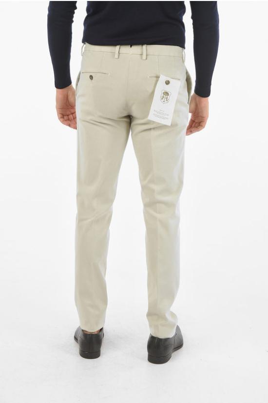  꼬르넬리아니 치노 팬츠 844EV2 9820198 035 White - CORNELIANI